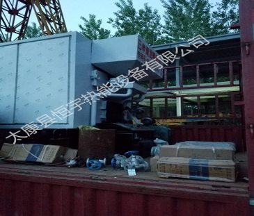 1噸生物質顆粒蒸汽鍋爐發往河北保定