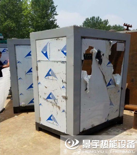 免檢燃氣蒸汽鍋爐發往江蘇泰州水洗設備廠家